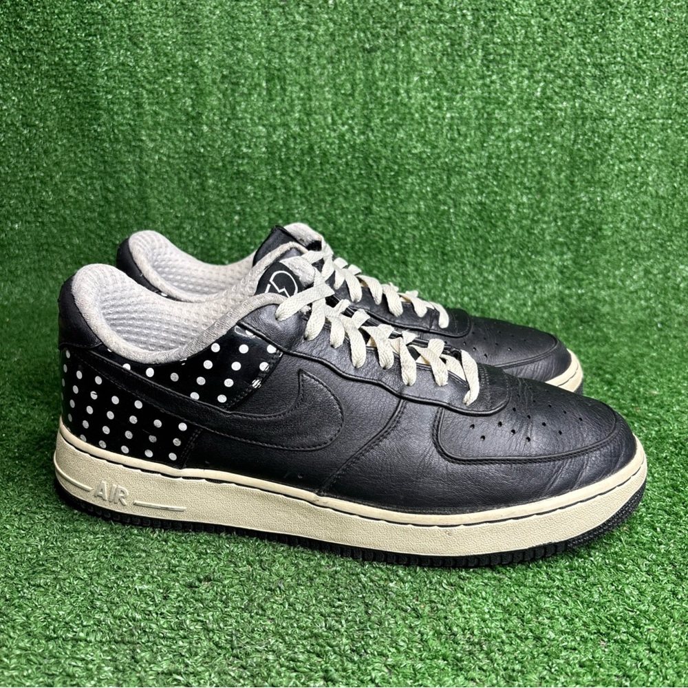 Nike Air Force 1 Low Black Athletic Lifestyle Shoes Sneakers Mens Size 12‎